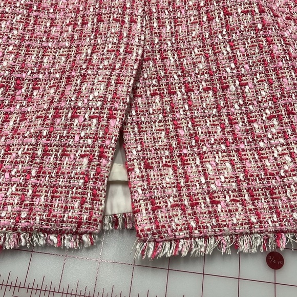 J. Crew Pink Sheath Midi Dress V-Neck Sleeveless - Picture 9 of 16